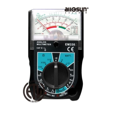 MULTIMETRO ANALOGO 500 V ALL SUN EM330