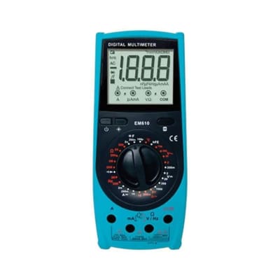 MULTITESTER DIGITAL PANTALLA GRANDE ALL SUN EM6101