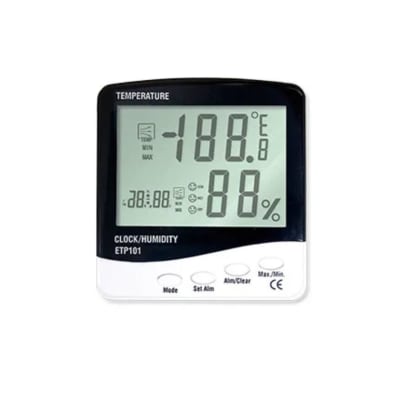 TERMOMETRO PARA TEMPERATURA AMBIENTAL/HUMEDAD RELATIVA ETP-101