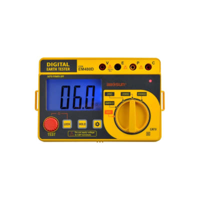 MULTITESTER PARA MEDIR LA RESISTENCIA DE TIERRAS ELECTRICAS ALL SUN EM480D1
