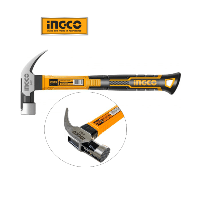 MARTILLO CARPINTERO 8 ONZ M/FIBRA DE VIDRIO INGCO