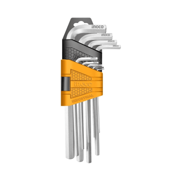 JUEGO LLAVES ALLEN 1.5 -10 MM DE 9 PZAS INGCO