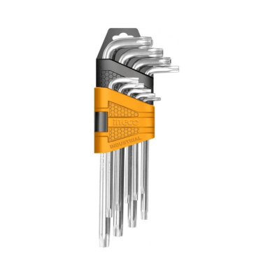 JUEGO LLAVES TORX T10 - T50 9 PZAS INGCO