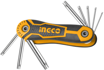 JUEGO LLAVES TORX T9 - T40 8 PZAS INGCO1