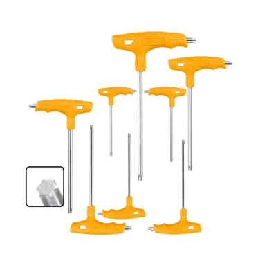JUEGO LLAVES TORX C/MANGO T DE T10 - T50 8 PZAS
