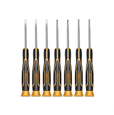 JUEGO DESTORNILLADORES DE PRECISIÓN 7 PZAS INGCO1