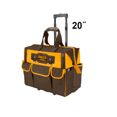 BOLSO PARA HERRAMIENTAS 20 C/RUEDAS INGCO