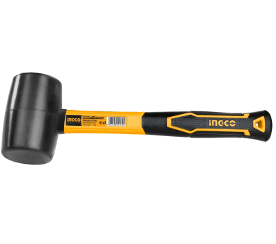 MACETA DE GOMA NEGRO 8 ONZAS M/FIBRA DE VIDRIO INGCO