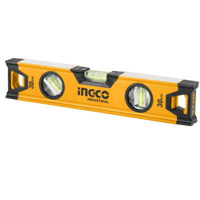 NIVEL ALUMINIO INDUSTRIAL 30 CM TRES AGUAS INGCO