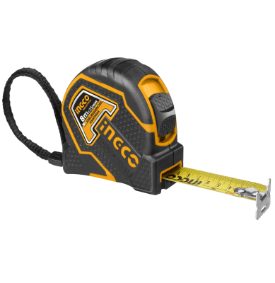 HUINCHA DE MEDIR 8 MTS X 25 MM HOJA NYLON INGCO