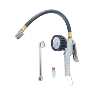 INFLADOR/MEDIDOR DE PRESIÓN PARA NEUMÁTICOS MARCA FORCE