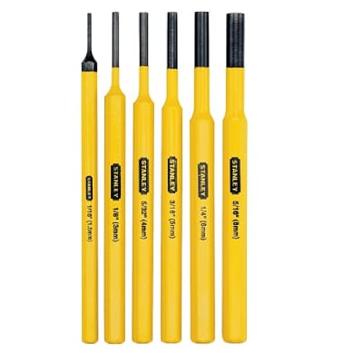 JUEGO DE BOTADORES 6 PZAS MARCA STANLEY