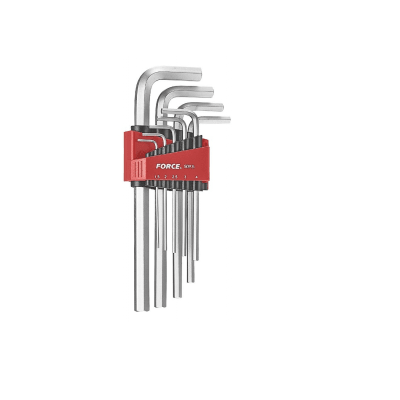JUEGO LLAVES ALLEN 1.5-10 MM LARGA MARCA FORCE