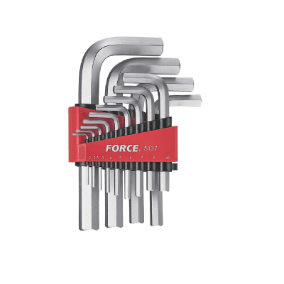 JUEGO LLAVES ALLEN 2.0 - 19 MM DE 13 PZAS MARCA FORCE