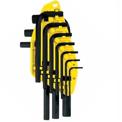 JUEGO LLAVES ALLEN 1.5-10 MM 10 PZAS MARCA STANLEY 69-253