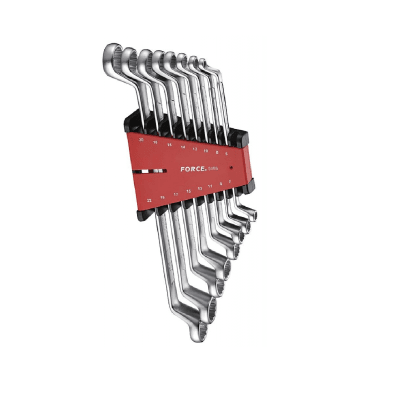 JUEGO LLAVE CORONA/CORONA 75º DE 6 - 22 MM 8PZS MARCA FORCE1