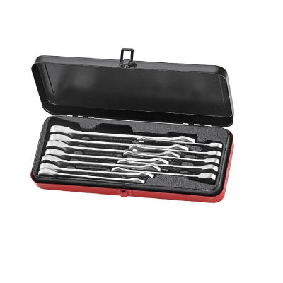 JUEGO LLAVES PUNTA-CORONA C/CHICHARRA. 12 PZS MARCA FORCE