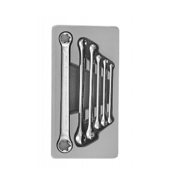 JUEGO LLAVES TORX HEMBRA E6 A E24 DE 6 PZAS MARCA FORCE