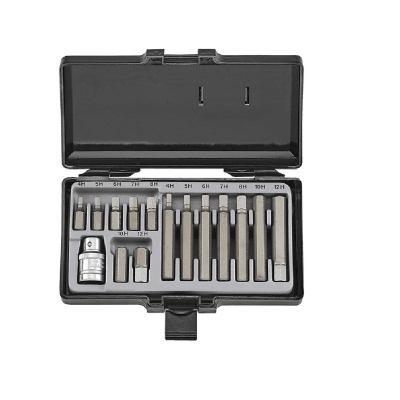 JUEGO PUNTAS ALLEN 15 PZAS MARCA FORCE1