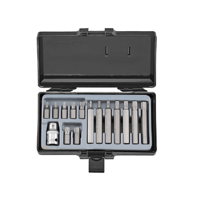 JUEGO PUNTAS TORX 15 PZAS. MARCA FORCE