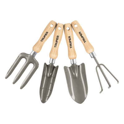 SET DE 4 HERRAMIENTAS 6 PARA JARDÍN TRUPER