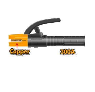 PORTA ELECTRODO 300 AMP INGCO1