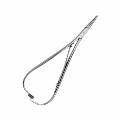 PORTA AGUJA MATHIEU ACERO INOXIDABLE