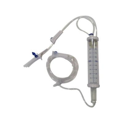 BAJADA DE SUERO MICRO GOTA CON BURETA 100 ML