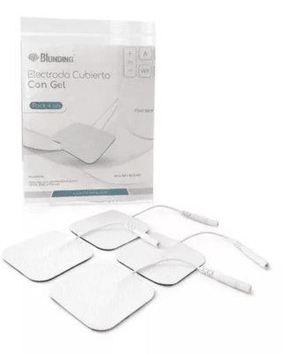 ELECTRODO CUBIERTO CON GEL