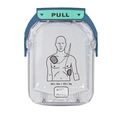 CARTUCHO / ELECTRODOS ADULTO PARA DESFIBRILADOR DEA PHILIPS HS1 - UN PAR
