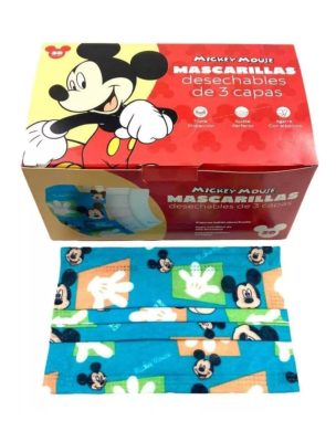 MASCARILLA 3 PLIEGUES MICKEY MOUSE1