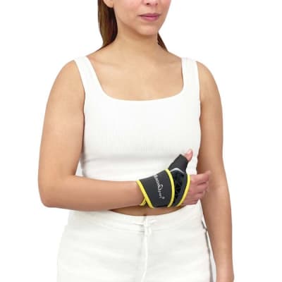MUÑEQUERA INMOVILIZADORA CON DEDO PULGAR SPORT