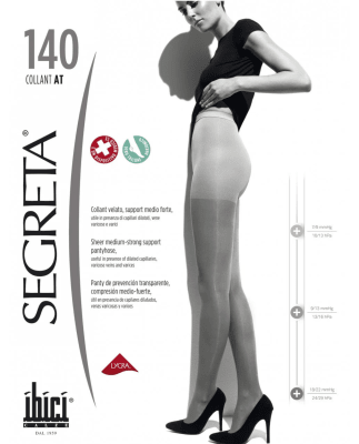 PANTY SEGRETA 140 COMPRESION GRADUADA18/22 mmHg