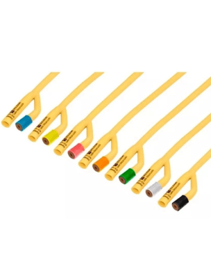 SONDA FOLEY 2 VIAS DE LÁTEX CON BALÓN 5-10 ML - 10 UNIDADES - MARCA CRANBERRY