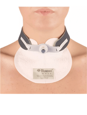 SUJETADOR DE CANULA DE TRAQUEOSTOMIA