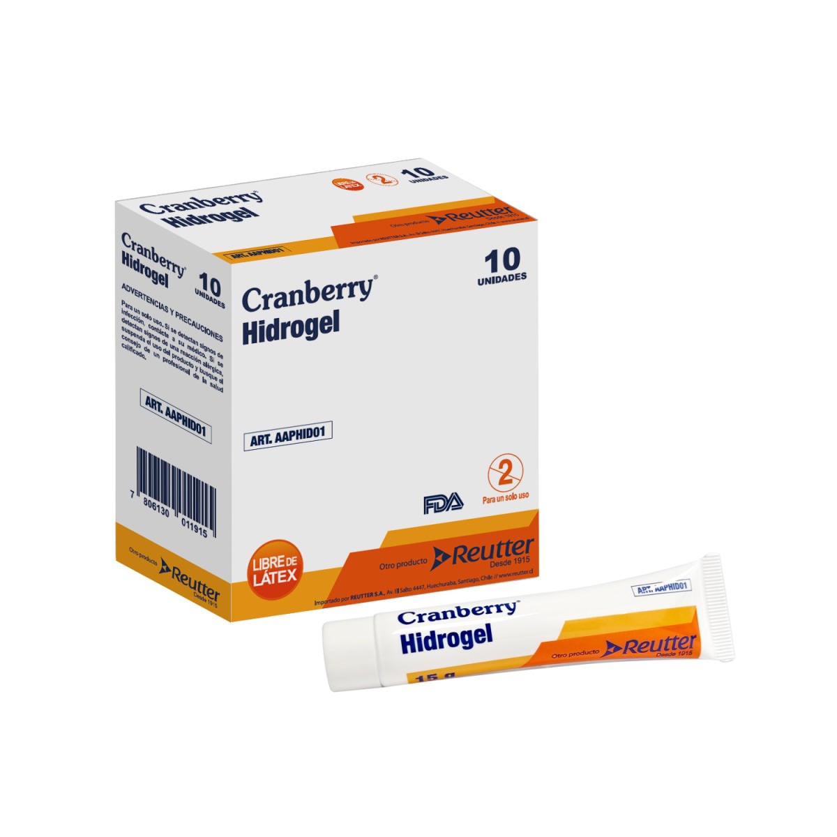APÓSITO HIDROGEL 15 G - UNIDAD - MARCA CRANBERRY 0