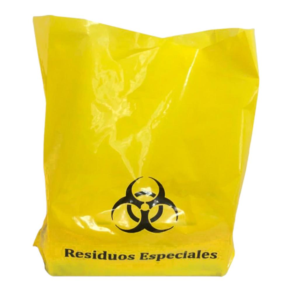 BOLSA AMARILLA PARA RESIDUOS ESPECIALES (REAS) 60x90CM - 25 UNIDADES2