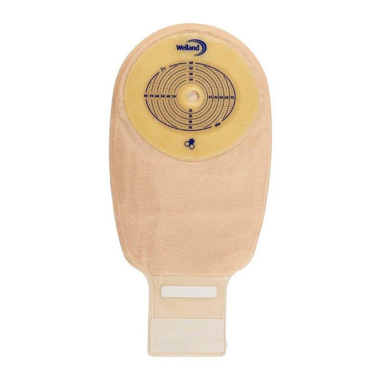 BOLSA COLOSTOMIA CON PLACA 80 MM AURUM 0