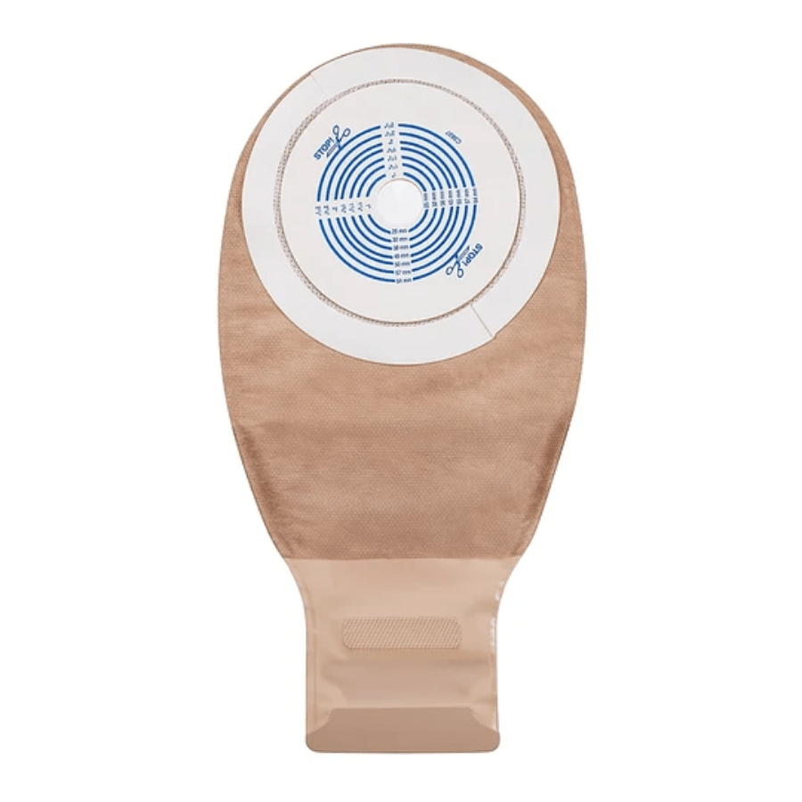 BOLSA CON PLACA DE COLOSTOMIA 19-64 MM ESTEEM PLUS RECORTABLE - 10 UNIDADES - MARCA CONVATEC 0