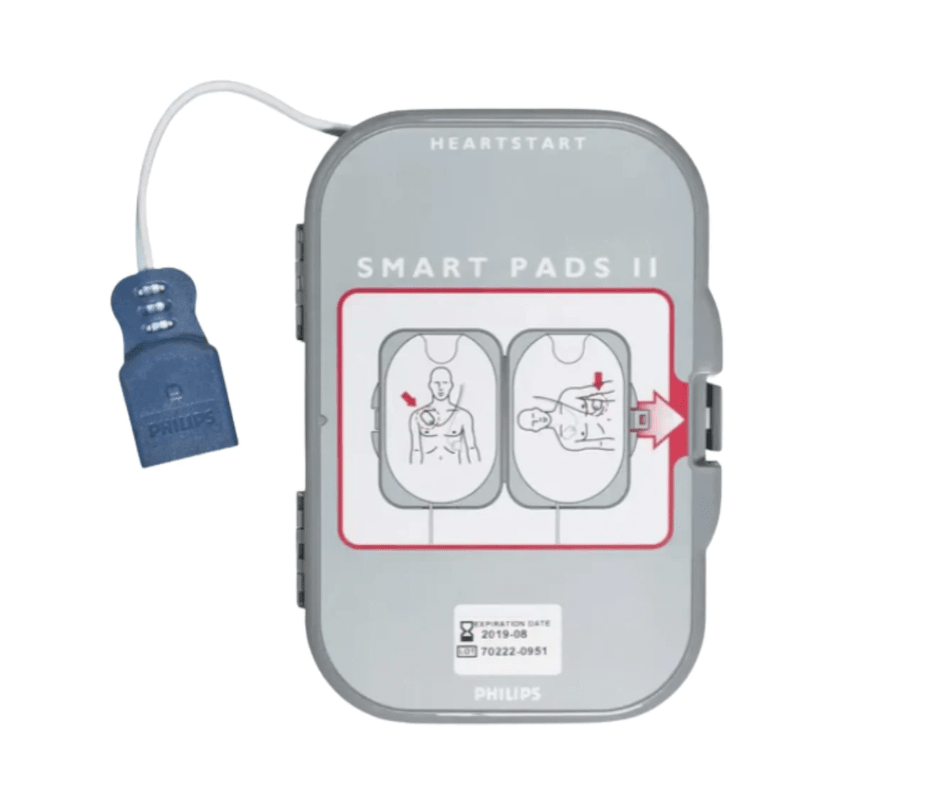 CARTUCHO ADULTO / PEDIÁTRICO PARA DESFIBRILADOR DEA PHILIPS FRX - UN PAR 0
