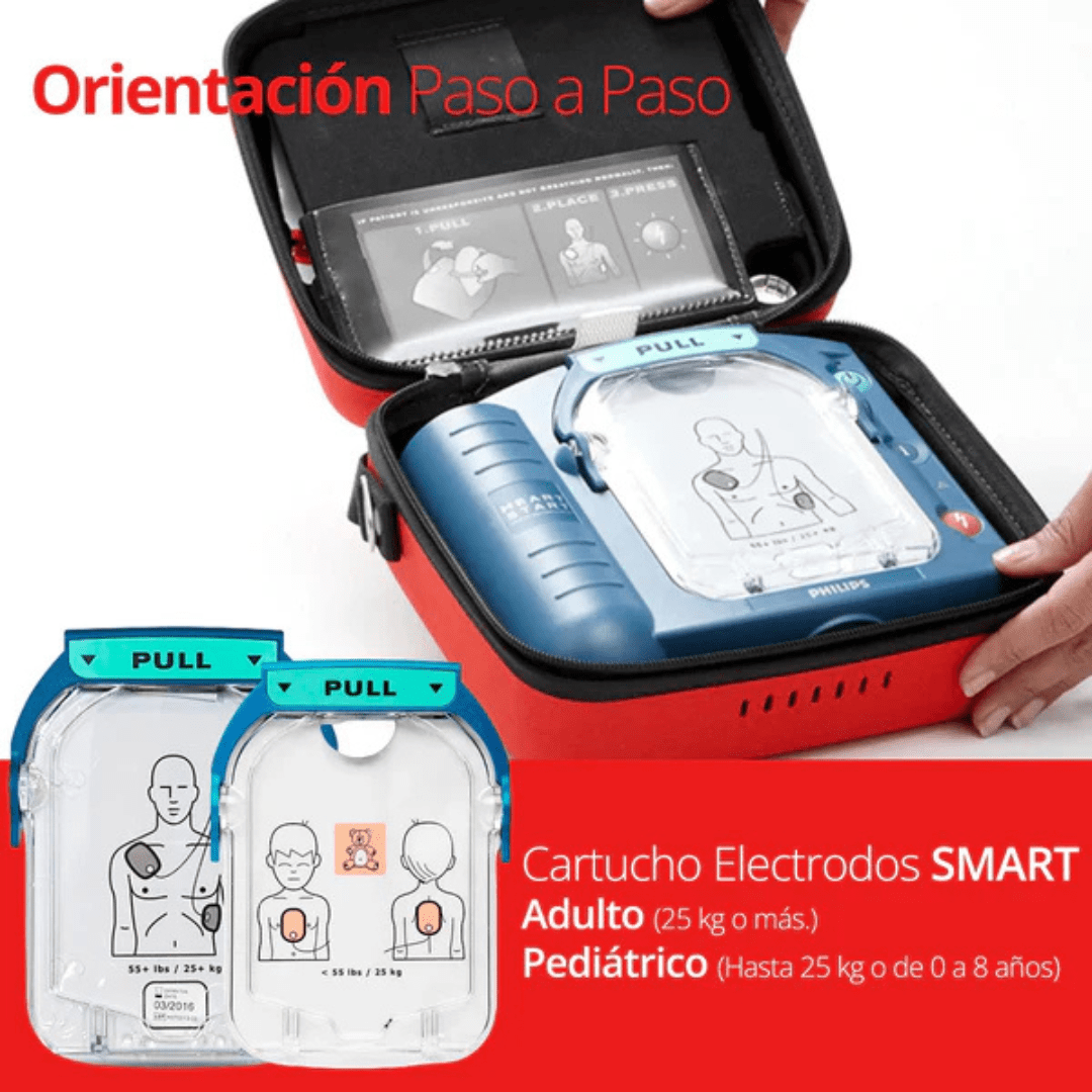 DESFIBRILADOR DEA / AED HEARTSTART HS1 PHILIPS5