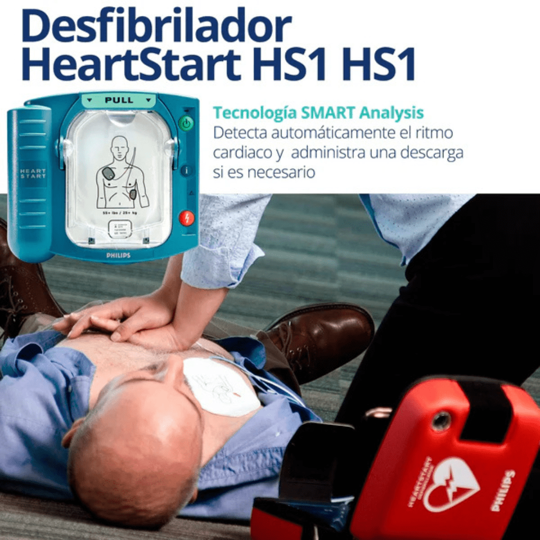 DESFIBRILADOR DEA / AED HEARTSTART HS1 PHILIPS4