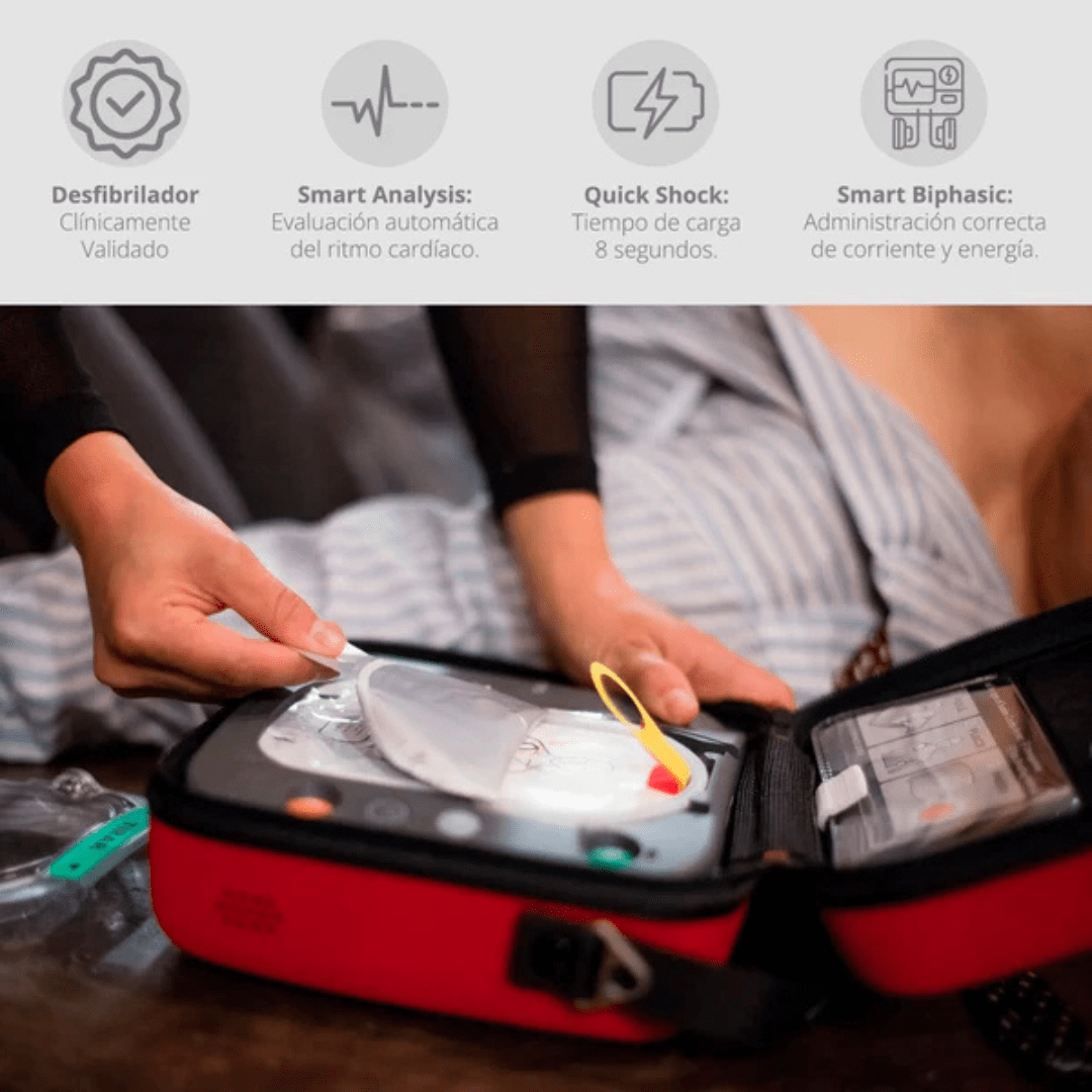 DESFIBRILADOR DEA / AED HEARTSTART HS1 PHILIPS6