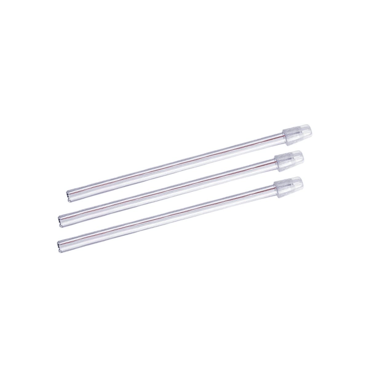 EYECTOR DE SALIVA 15 CM TRANSPARENTE - 100 UNIDADES - MARCA CRANBERRY2