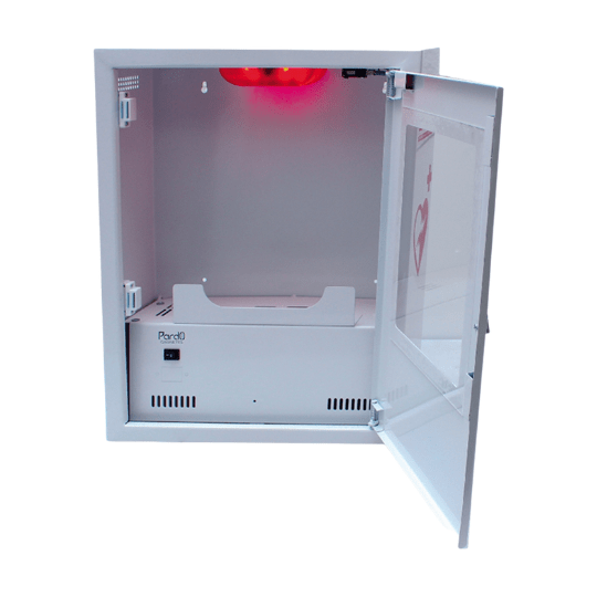 GABINETE PARA DESFIBRILADOR DEA CON ALARMA Y BALIZA3