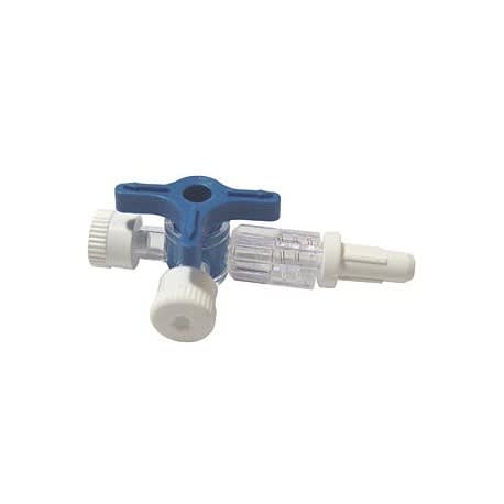 LLAVE 3 PASOS ROTACION 360º ESTÉRIL - 50 UNIDADES - MARCA CRANBERRY2