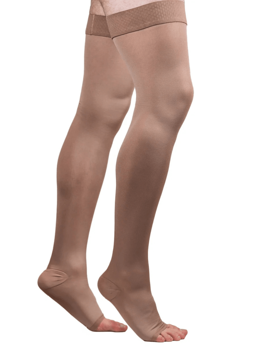 MEDIA LIGA COMPRESION GRADUADA 30/40 mmHg CON CALZADOR3