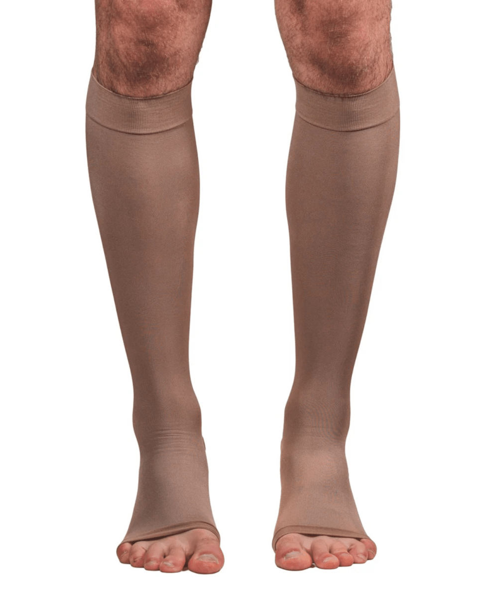 MINI MEDIA GAMBALETTO COMPRESION GRADUADA 20/30 mmHg CON CALZADOR4