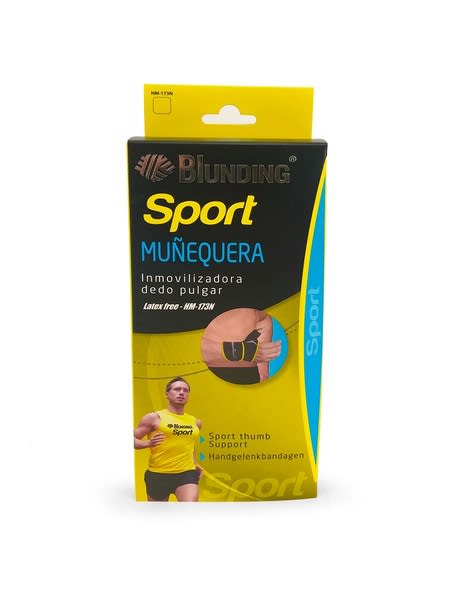 MUÑEQUERA INMOVILIZADORA CON DEDO PULGAR SPORT3