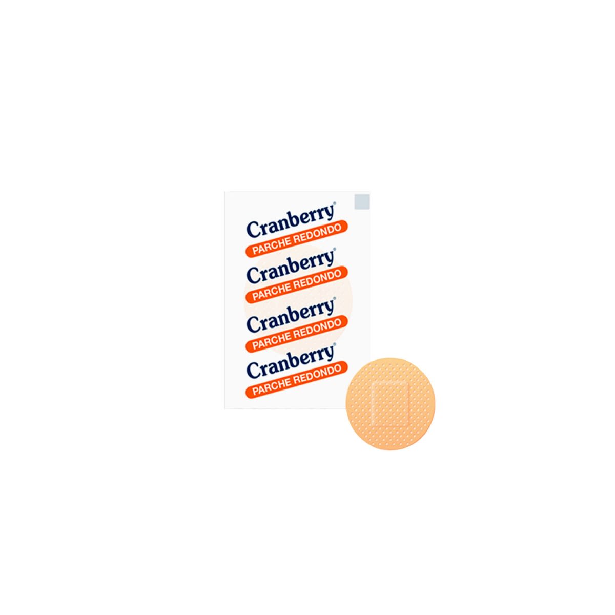 PARCHE CURITA REDONDO ESTÉRIL  - 100 UNIDADES - MARCA CRANBERRY2